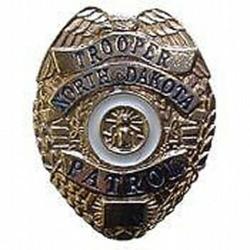 North Dakota ND Patrol TROOPER mini badge LAPEL PIN